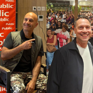 Robin Sharma & Sebastian Fitzek αποθεώθηκαν στα Public Συντάγματος