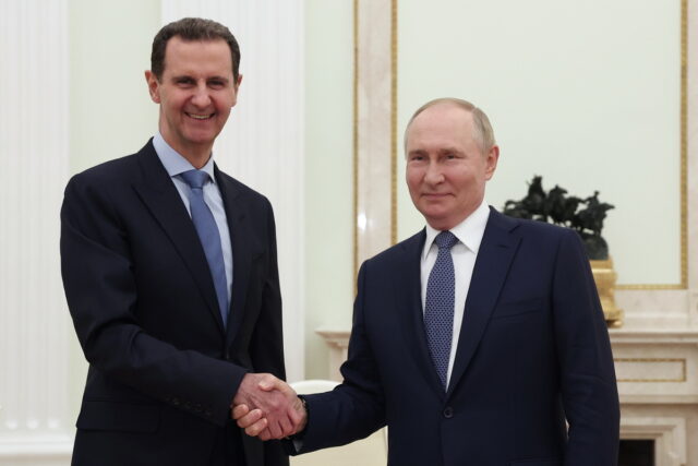 Ρωσία: Συνάντηση Πούτιν-Άσαντ στο Κρεμλίνο