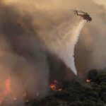 Δράμα: Μαίνεται για 6η ημέρα η πυρκαγιά στο Φαλακρό [ΒΙΝΤΕΟ]