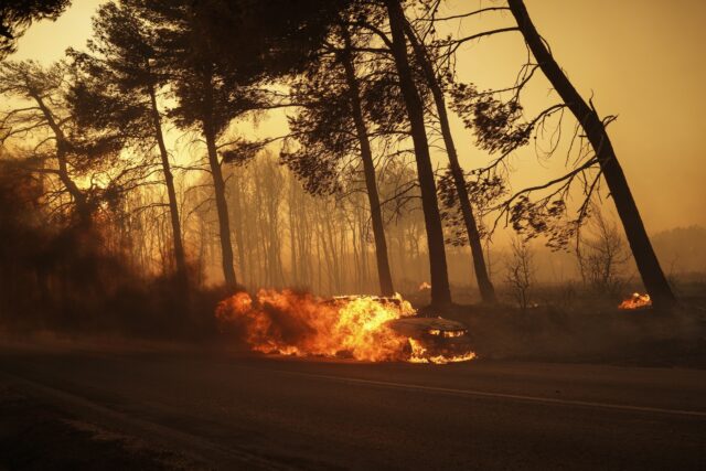 Πυρκαγιά στην Βρυσούλα Πρέβεζας – Μήνυμα από το 112