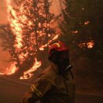 Πυρκαγιά στον Νερόμυλο Μεσσηνίας – Προληπτική εκκένωση του χωριού