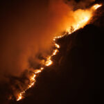 Για έβδομη ημέρα καίγεται το όρος Παγγαίο