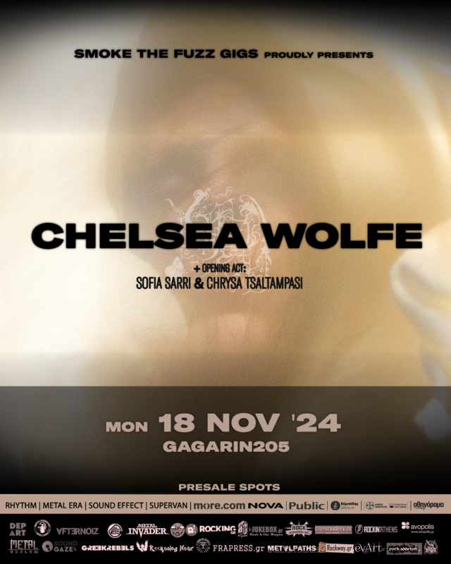 Η Chelsea Wolfe επιστρέφει μετά από 7 χρόνια στην Ελλάδα