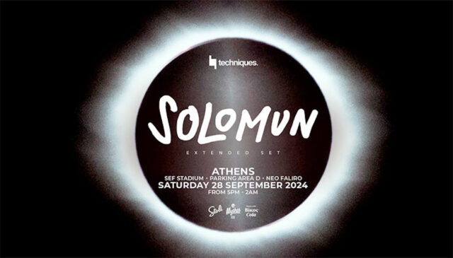 Techniques: Ο electro-star Solomun live στο ΣΕΦ