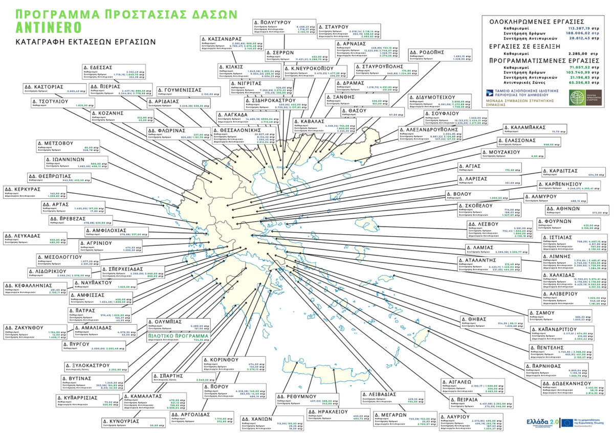 Χάρτης Εκτάσεων AntiNERO