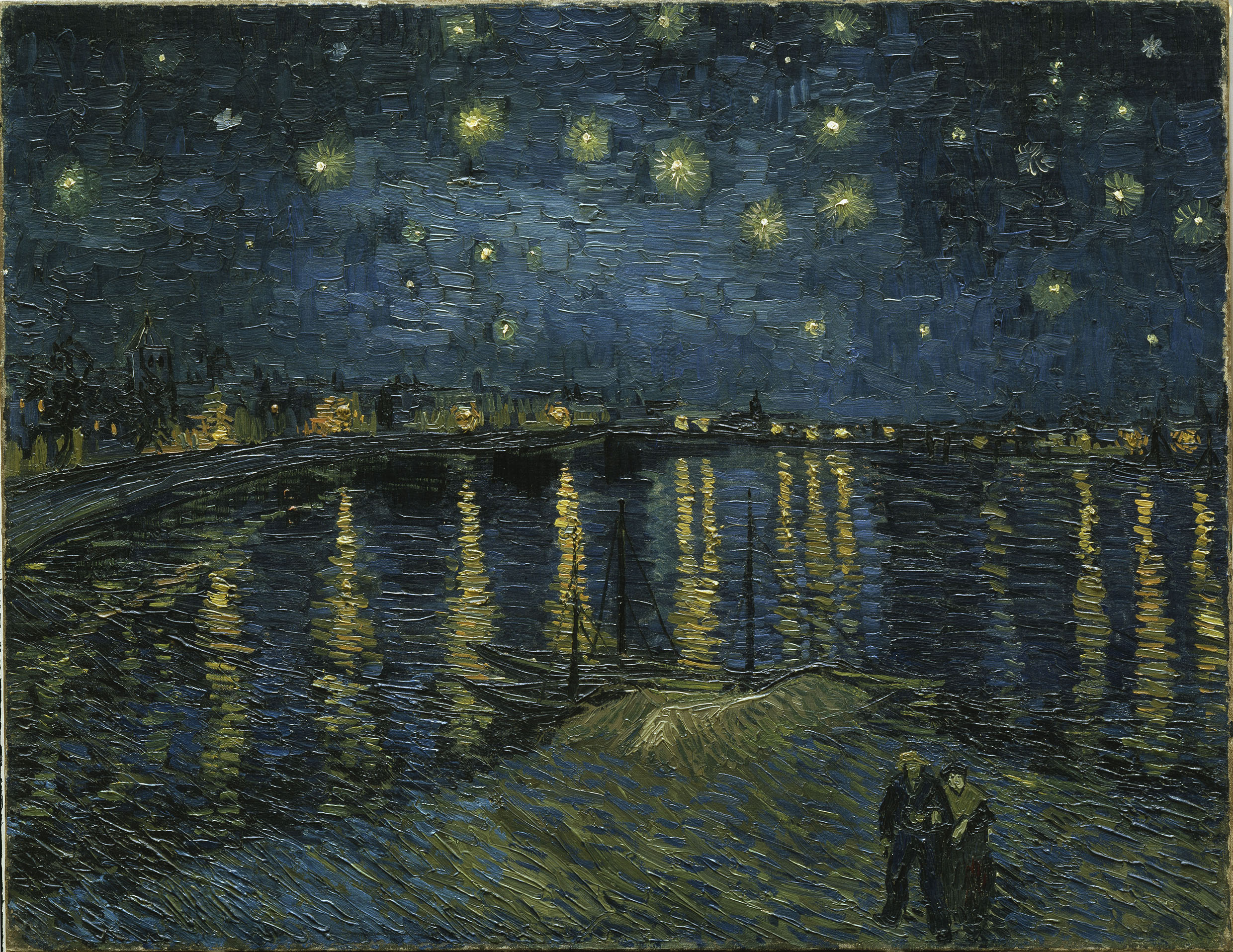 Starry Night over the Rhône, Vincent Van Gogh