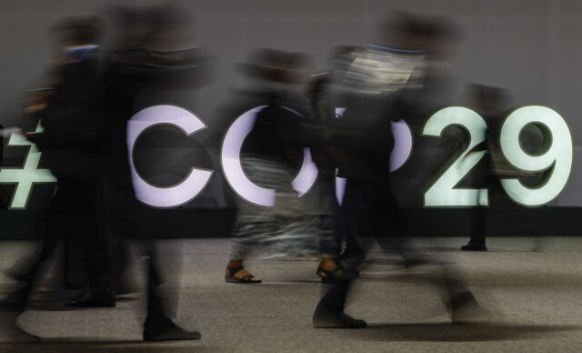 COP29: «Η Μεσόγειος θερμαίνεται ταχύτερα από τον υπόλοιπο κόσμο»