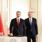 Συνάντηση Γεραπετρίτη – Φιντάν: «Δεν μπορούμε να περιορίσουμε τα προβλήματα σε υφαλοκρηπίδα και ΑΟΖ»