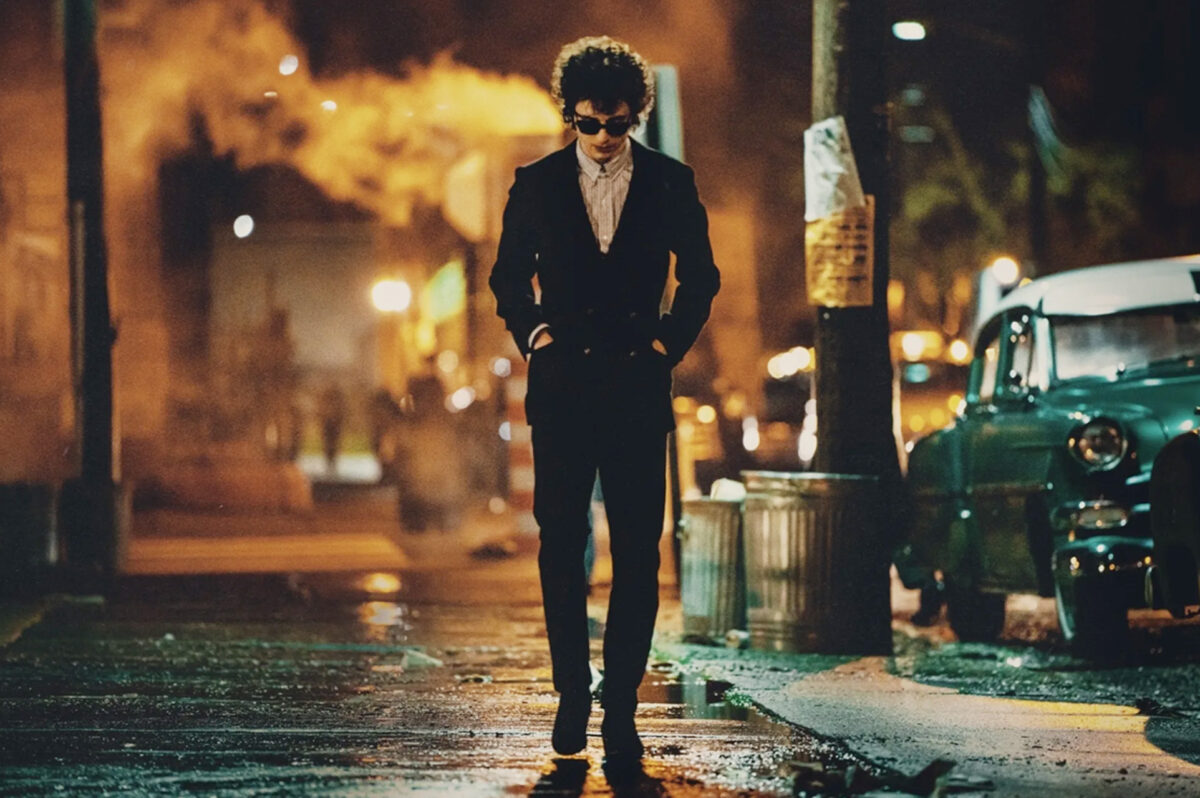 Ο Timothée Chalamet ως Bob Dylan - a complete unknown