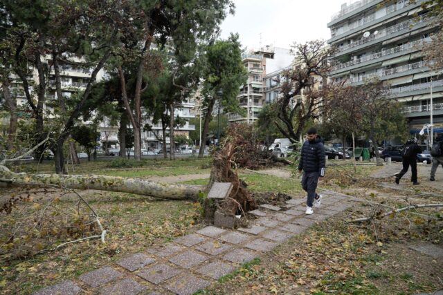 Κακοκαιρία Bora: Σε κατάσταση έκτακτης ανάγκης ο Δήμος Θεσσαλονίκης