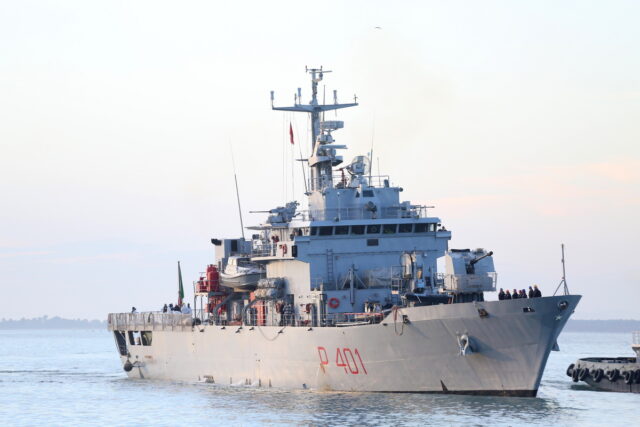 Αλβανία: Στο λιμάνι του Σενγκίν το ιταλικό πλοίο Cassiopea