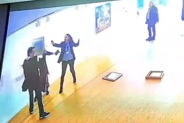 Εθνική Πινακοθήκη: Στη δημοσιότητα βίντεο του βανδαλισμού των έργων