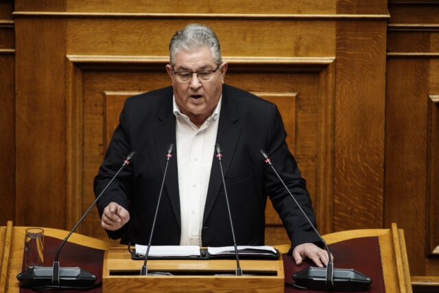 Δ. Κουτσούμπας: «Ο νέος αναπτυξιακός νόμος υπηρετεί τη στροφή στην πολεμική οικονομία»