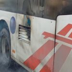 Θεσσαλονίκη: Φωτιά σε λεωφορείο στο Δερβένι