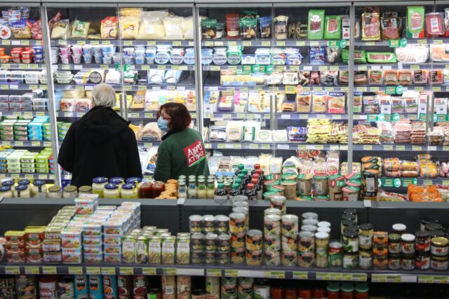 ΙΕΛΚΑ: Αύξηση στις τιμές των προϊόντων στα σούπερ μάρκετ τον Μάρτιο