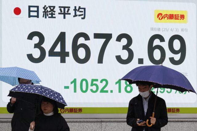 Διεθνείς αγορές: «Βουτιά» στα χρηματιστήρια μετά τις ανακοινώσεις Τραμπ