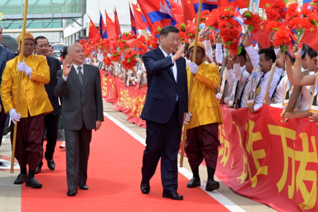 Επίσκεψη του προέδρου της Κίνας στην Καμπότζη