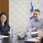 Επίσκεψη του Κυρ. Μητσοτάκη στο υπουργείο Κοινωνικής Συνοχής και Οικογένειας