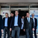 Συνάντηση Μητσοτάκη – Γεωργιάδη στο Τζάνειο Νοσοκομείο