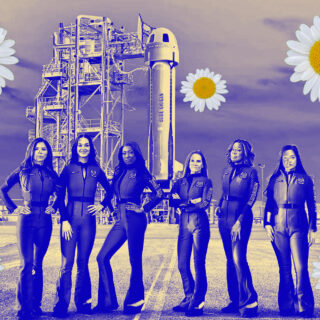 Όταν η Katy Perry και η Lauren Sánchez πήγαν για καλλιστεία στο διάστημα