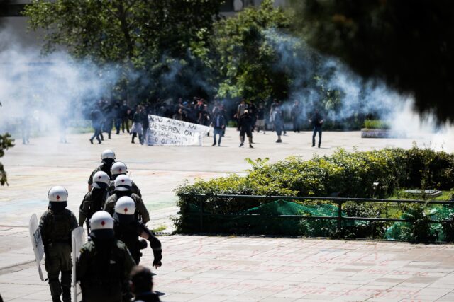 Εκτονώθηκε η ένταση στο campus του ΑΠΘ [ΒΙΝΤΕΟ]