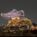 Αντιδράσεις για τη διαφήμιση αθλητικής εταιρείας πάνω από την Ακρόπολη