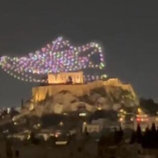 Παρέμβαση εισαγγελέα για το διαφημιστικό σόου πάνω από την Ακρόπολη