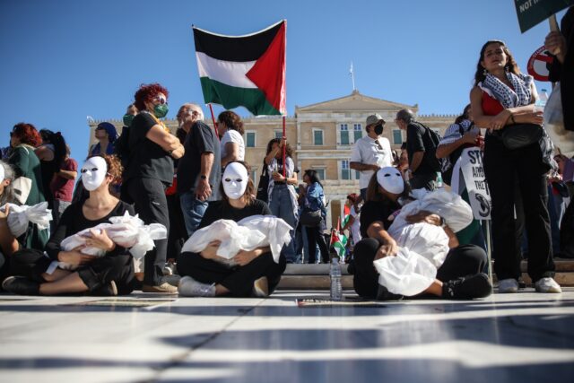 Συγκέντρωση σήμερα στο Σύνταγμα ενάντια στη σφαγή των Παλαιστινίων