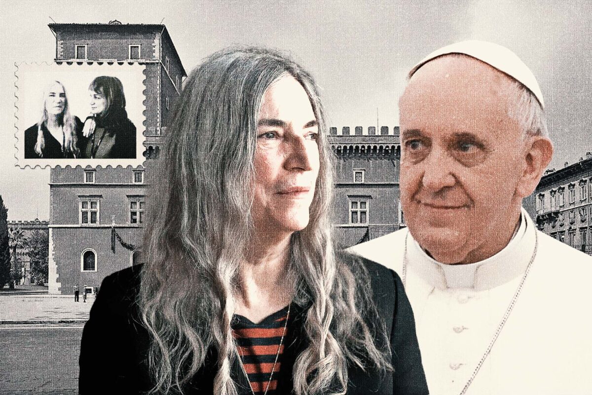 Όταν συνάντησα την Πάτι Σμιθ στη Ρώμη μετά τη συνάντησή της με τον Πάπα Φραγκίσκο