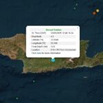 Μπαράζ σεισμικών δονήσεων στην Κρήτη