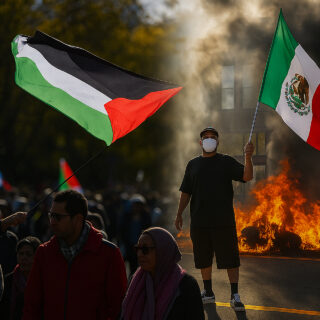 Από το Λος Άντζελες έως την Παλαιστίνη οι τακτικές καταστολής είναι ίδιες