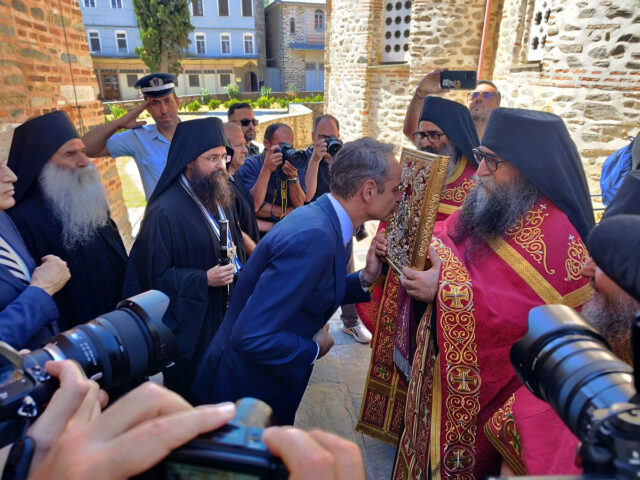 Κυρ. Μητσοτάκης: Επίσκεψη του πρωθυπουργού στο Άγιο Όρος