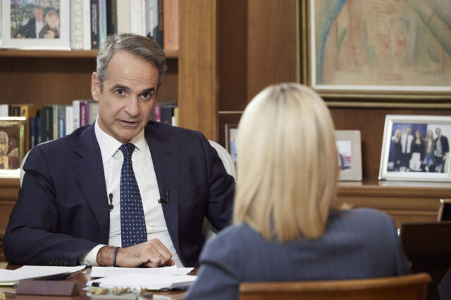 Συνέντευξη Μητσοτάκη στον ΣΚΑΪ: «Η Ελλάδα δεν συζητά ζητήματα κυριαρχίας με την Τουρκίας»