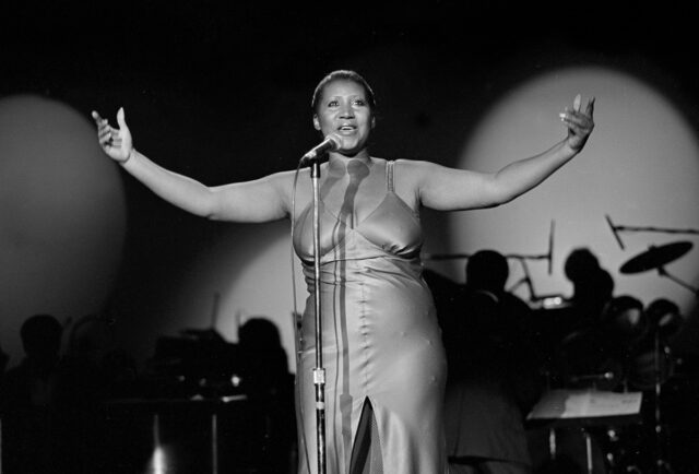 Στις 28 Αυγούστου 2018 η Aretha Franklin εκτίθεται σε λαϊκό προσκύνημα