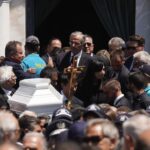 Α’ Νεκροταφείο: Ο αποχαιρετιστήριος λόγος του Αντώνη Σαμαρά στην κηδεία της κόρης του