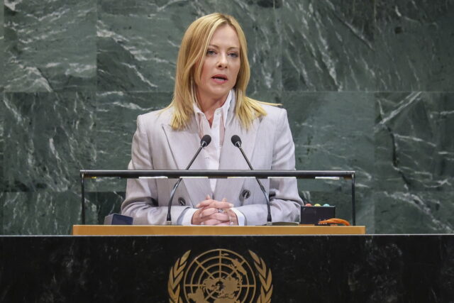 Μελόνι στη Γενική Συνέλευση του ΟΗΕ: «Tο Ισραήλ ξεπέρασε τα όρια της αρχής της αναλογικότητας»