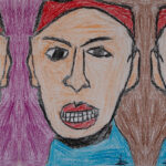 Έργα ζωγραφικής μέσα από ένα χωνευτήρι ψυχών, τις Φυλακές Αυλώνα