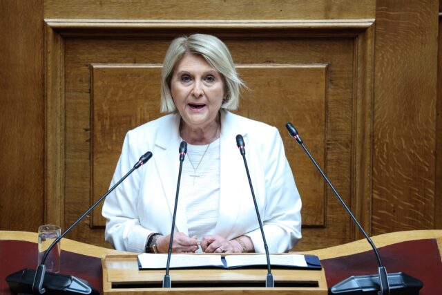 Σοφία Βούλτεψη: «Από τον ΣΥΡΙΖΑ πέθαναν τα παιδιά στα Τέμπη»