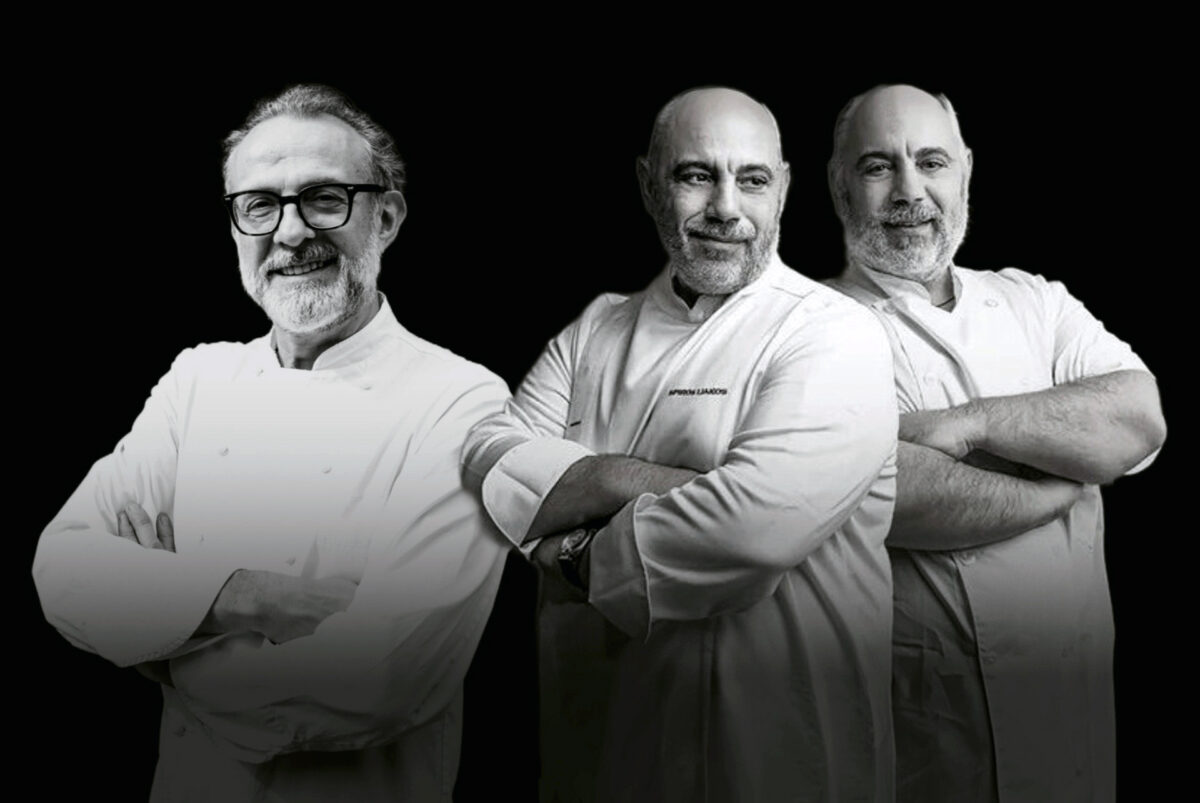 Massimo Bottura, Σπύρος και Βαγγέλης Λιάκος