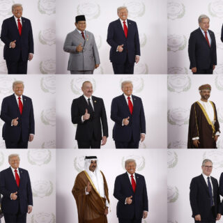 Thumbs up στη Γάζα: Φωτογραφίες από μια εύθραυστη συμφωνία