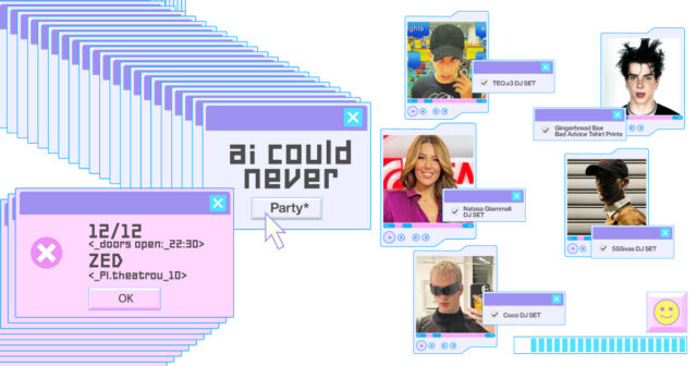 AI COULD NEVER Party – Ένα real life AI party με ΤΕΟ.x3 και Νατάσα Γιάμαλη στο ZED Club