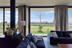 Μια κατοικία στην Πάφο προσεγγίζει τον μοντερνισμό και τη χωρική «οικονομία»