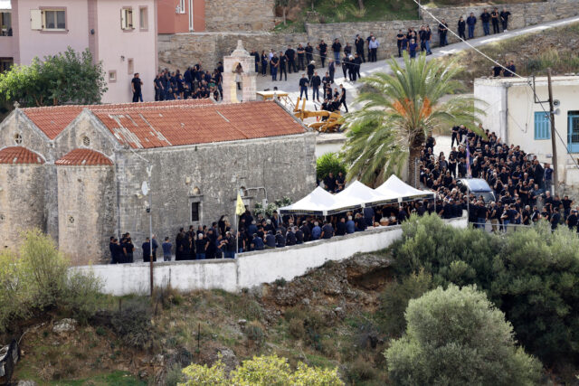 Υπό δρακόντεια μέτρα ασφαλείας η κηδεία του 39χρονου στα Βορίζια