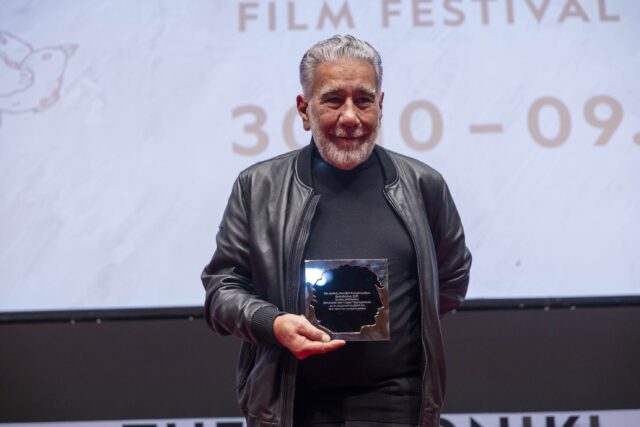 66ο ΦΚΘ: Απονομή τιμητικού Χρυσού Αλέξανδρου στον Γιώργο Τσεμπερόπουλο