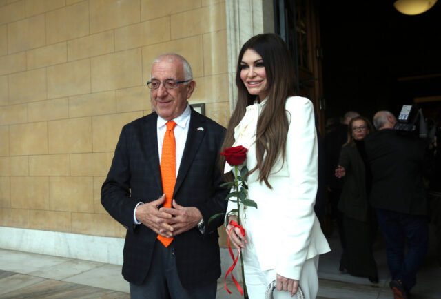 Εθιμοτυπική επίσκεψη της Κίμπερλι Γκιλφόιλ στη Βουλή