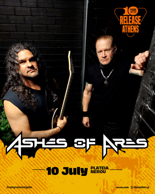 Release Athens 2026: Οι Ashes of Ares θα πλαισιώσουν τους Helloween και Saxon