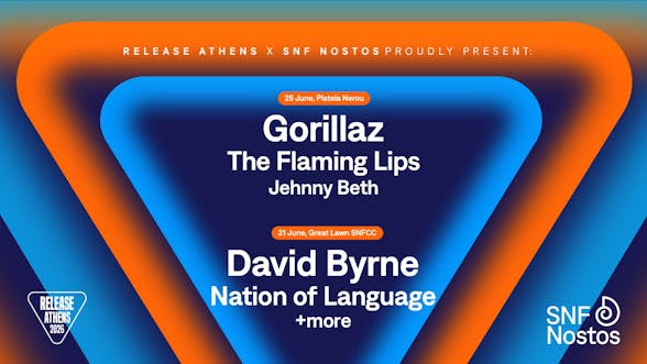 Τρία ακόμη συναρπαστικά διεθνή acts στο Release Athens x SNF Nostos 2026