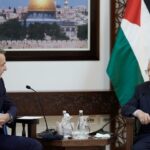 Συνάντηση Μητσοτάκη με τον πρόεδρο της Παλαιστινιακής Αρχής, Μαχμούτ Αμπάς, στη Ραμάλα