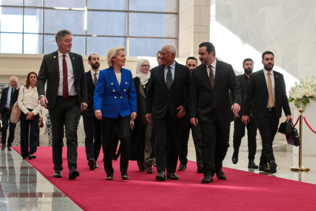 Τη Συρία επισκέπτονται φον ντερ Λάιεν και Κόστα – Συνάντηση με αλ-Σάραα