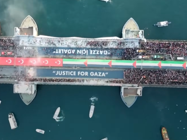 Τουρκία: Εκατοντάδες χιλιάδες άνθρωποι διαδήλωσαν για τη Γάζα